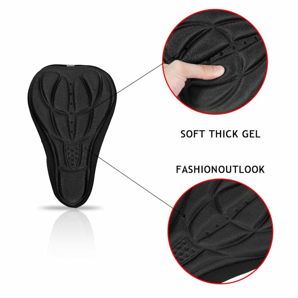 thick gel bike seat cover