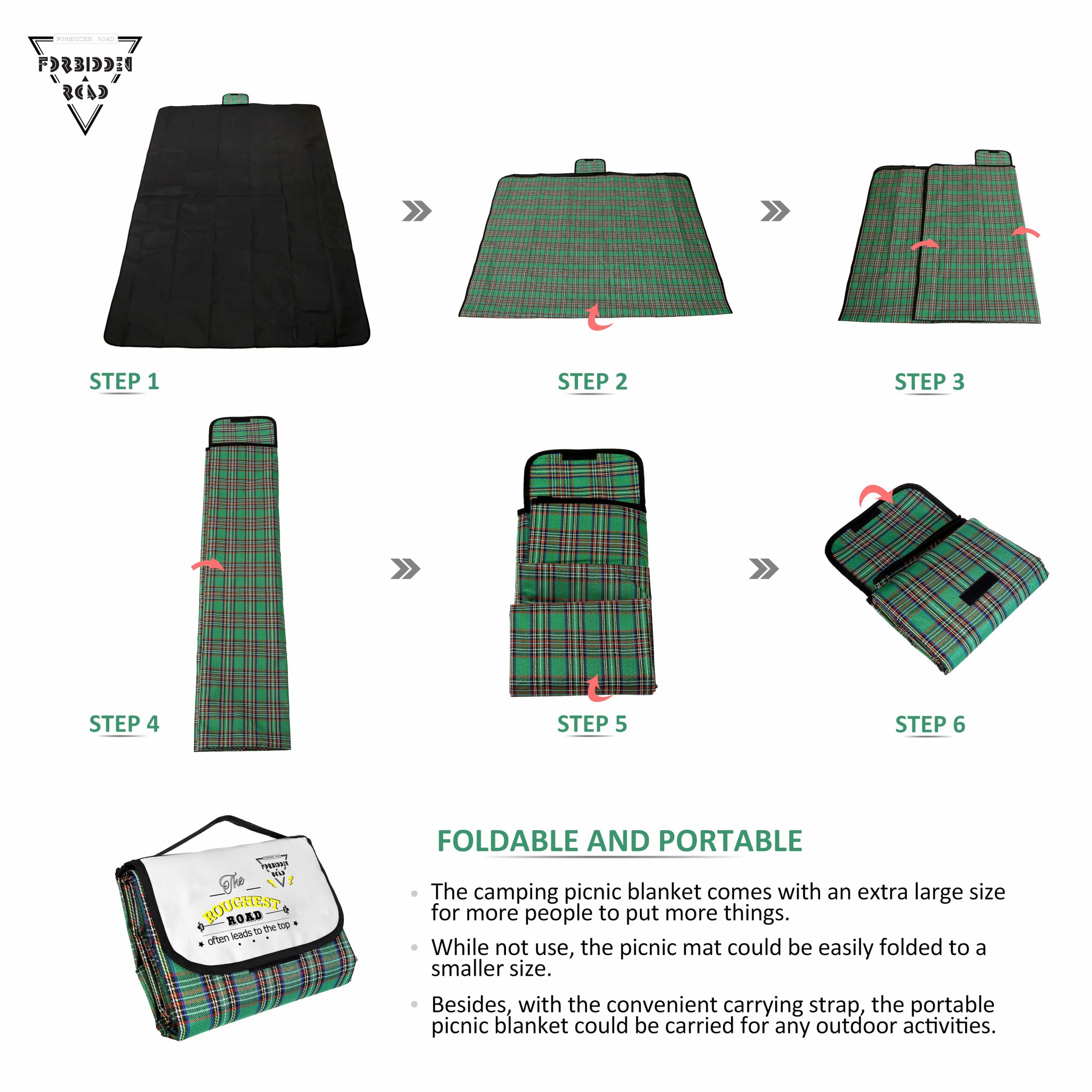 portable picnic mat